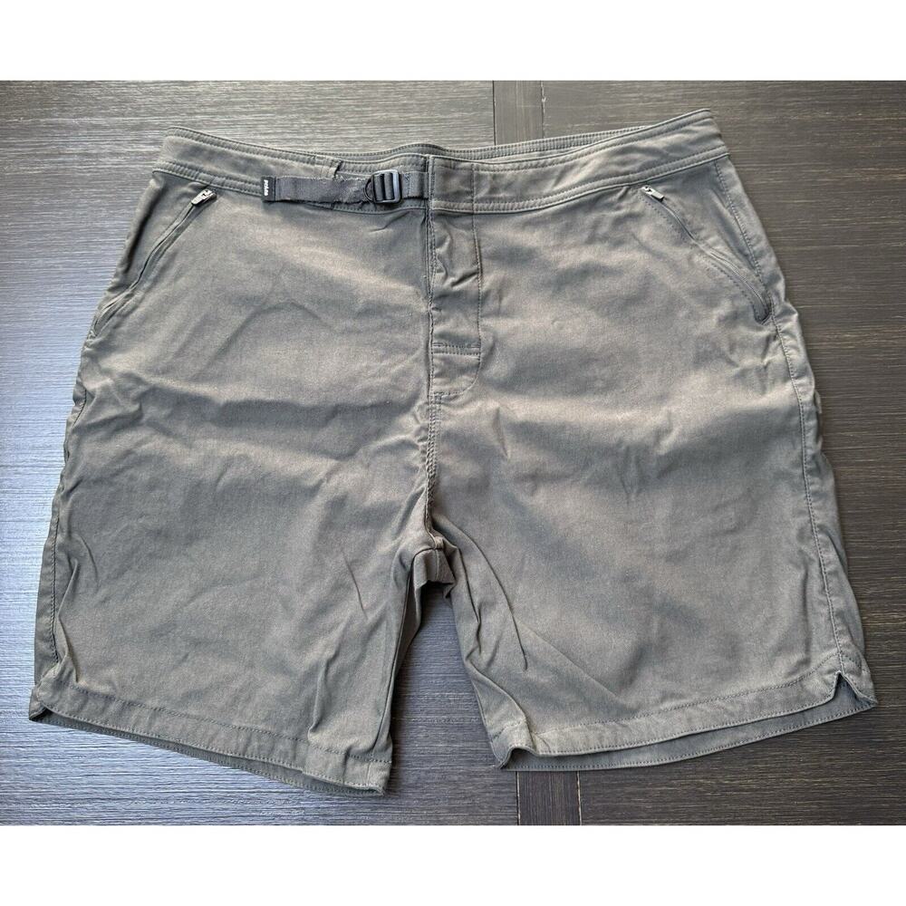 Prana Woman’s Size 36 Standard Fit Utility Hiking Shorts Brown